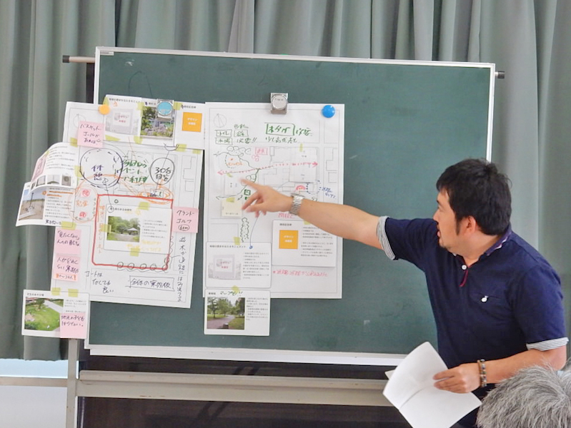 東六郷小学校の跡地のデザイン案をまとめる（2016年度）